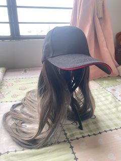 Brown Hair Wig with Cap