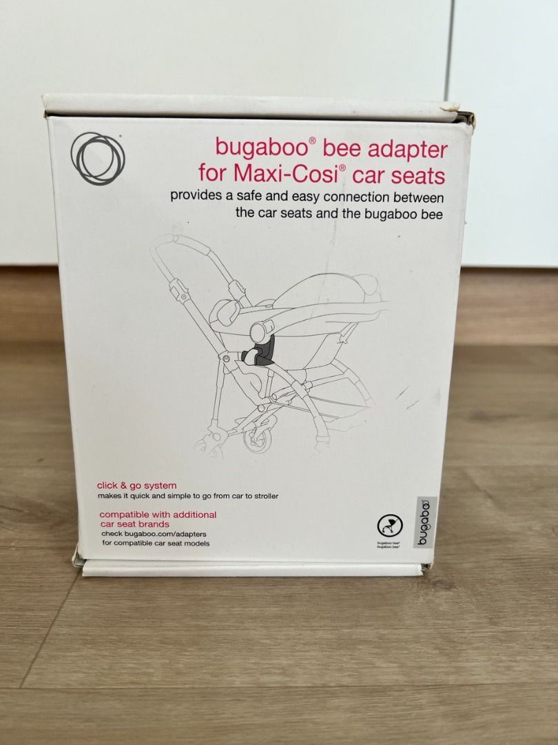 Bugaboo bee adapter for Maxi Cosi car seat Babies Kids Going Out Strollers on Carousell
