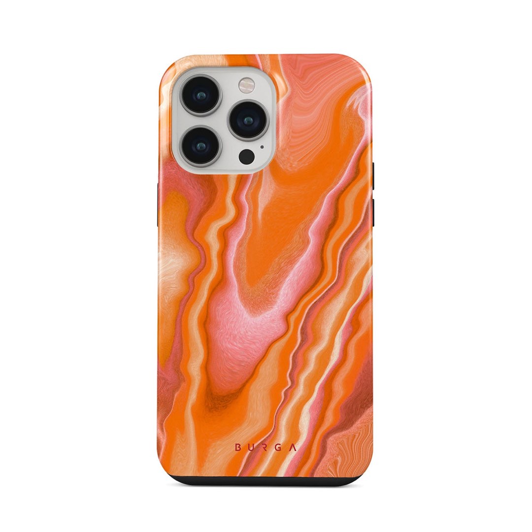 BURGA iPhone 14 Pro Max Phone Case Retro Glow (tough), Mobile Phones