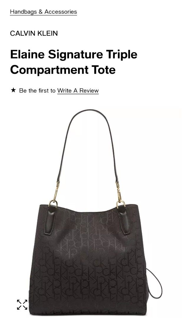 Calvin klein shop signature handbags