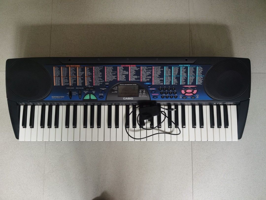 Casio CTK495 portable arranger keyboard, Hobbies & Toys, Music & Media