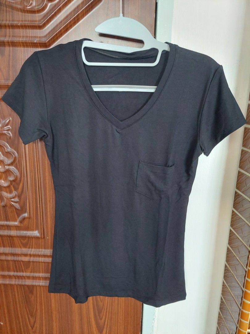 Casual v neck shirts on sale