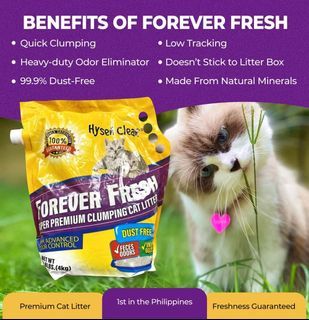 Cat Litter Sand - Forever Fresh by Clissora Pets