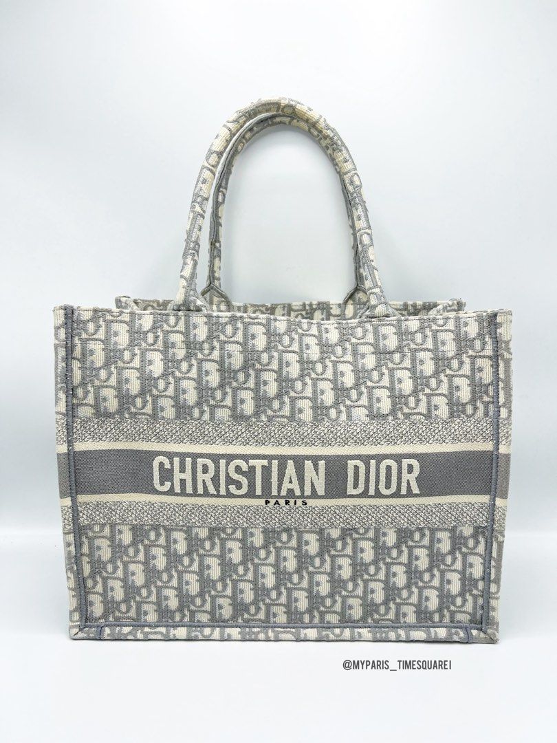 Gray dior oblique discount embroidery
