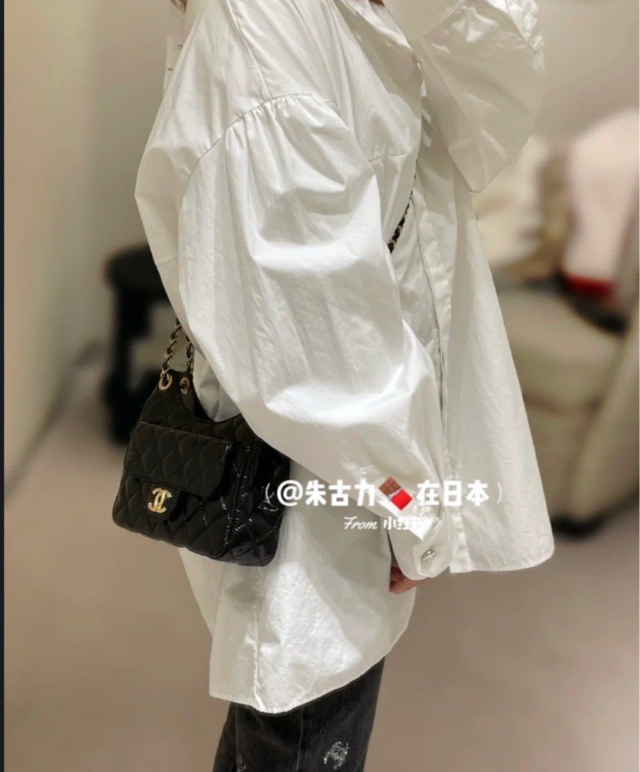 🖤Chanel 23C Small Hobo Bag🖤, Luxury, Bags & Wallets on Carousell