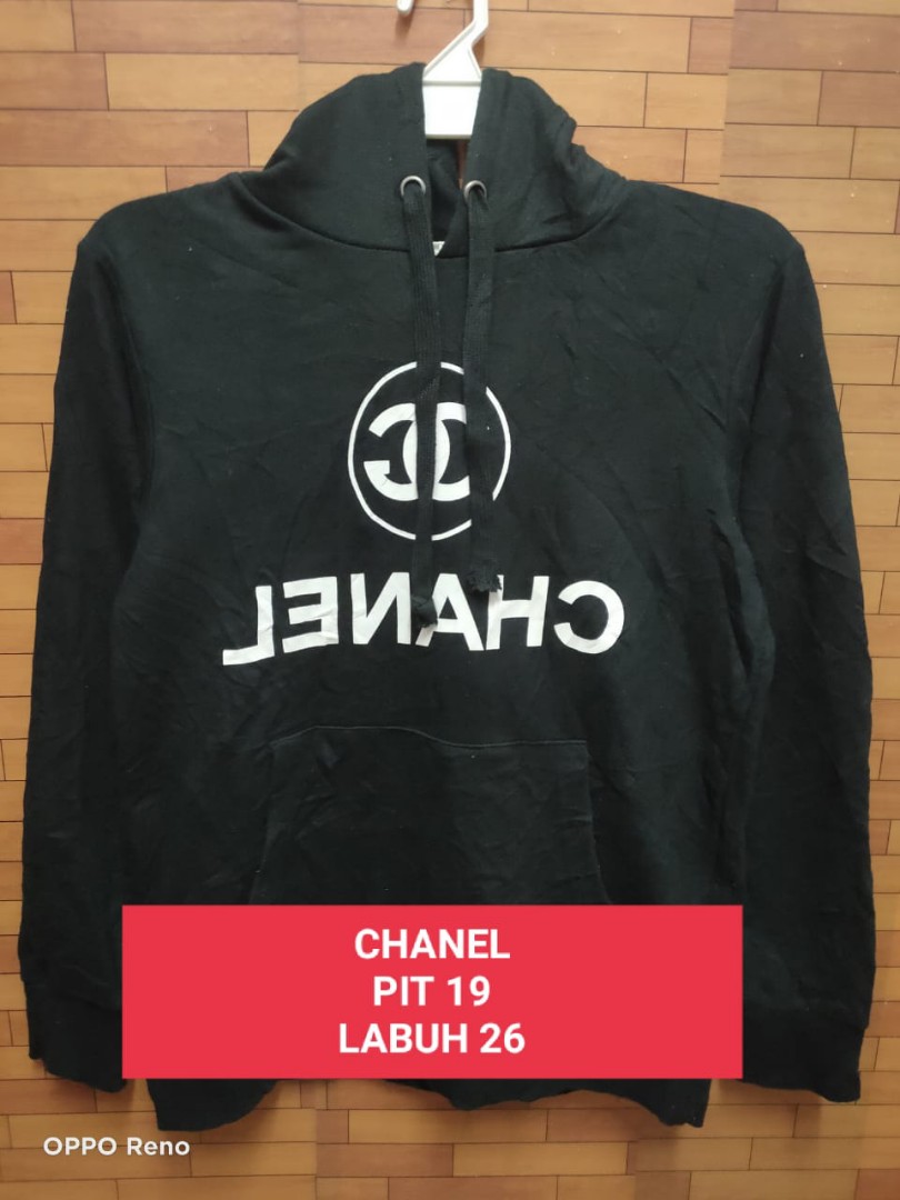 Chanel Hoodies, Men's Fashion, Tops & Sets, Hoodies on Carousell