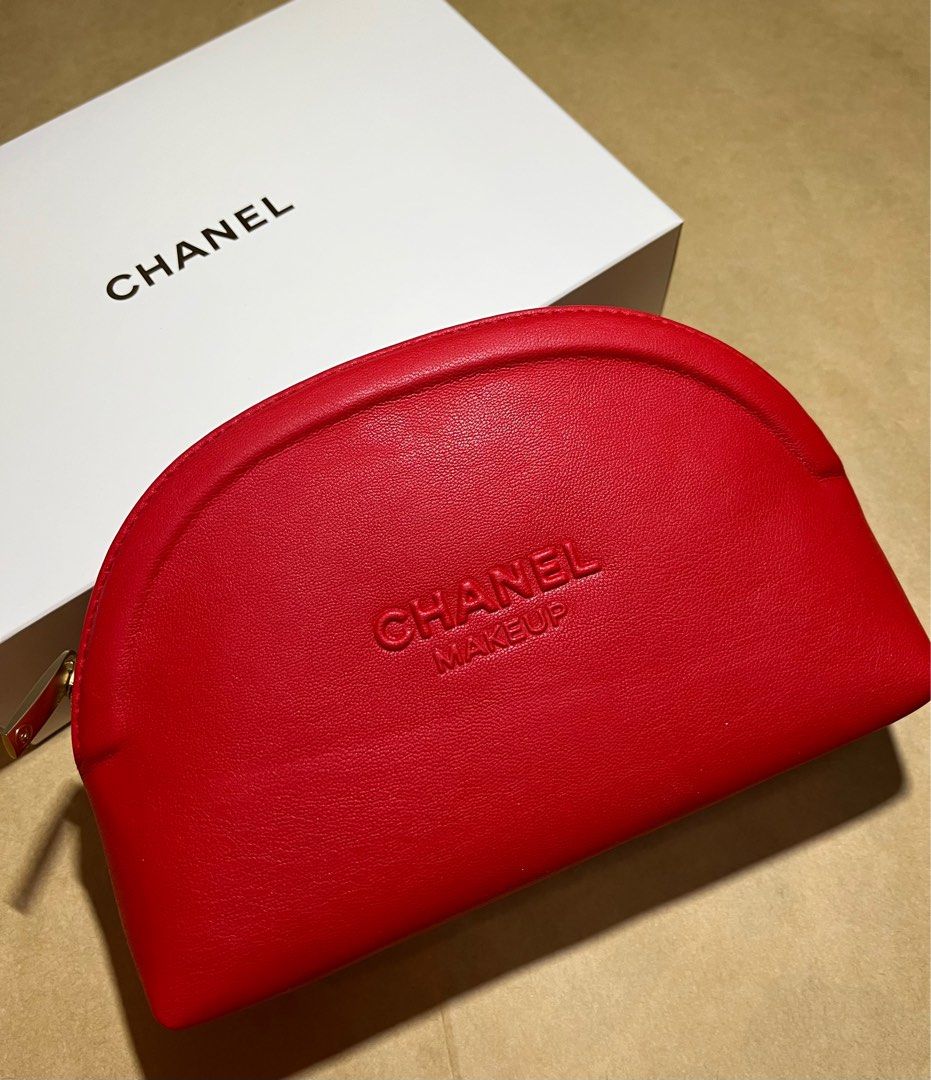 Chanel MakeUp Bag, Women's Fashion, Bags & Wallets, Purses & Pouches on  Carousell