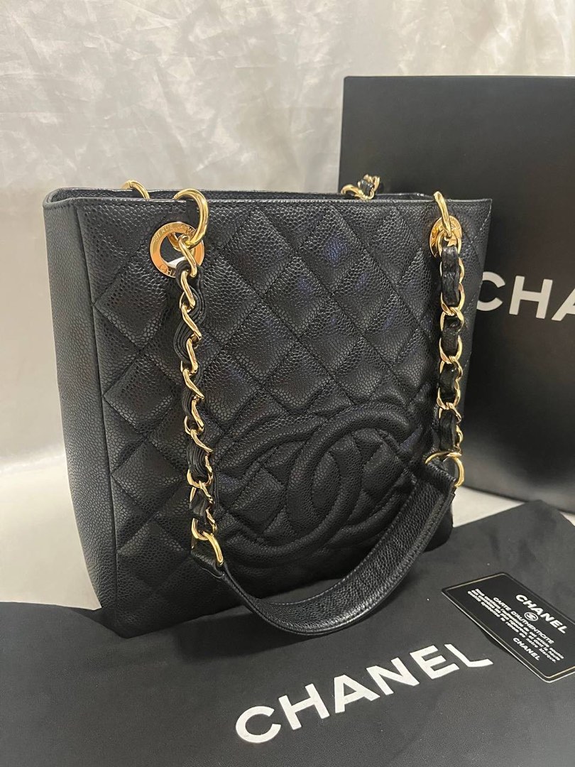 Chanel pst petite shopping tote caviar bag, Luxury, Bags & Wallets on  Carousell