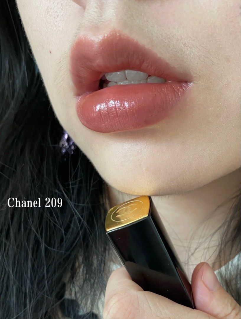 CHANEL 唇膏ROUGE ALLURE Luminous Intense Lip Colour #209 Alter Ego 口紅,  美容＆化妝品, 健康及美容- 皮膚護理, 化妝品- Carousell