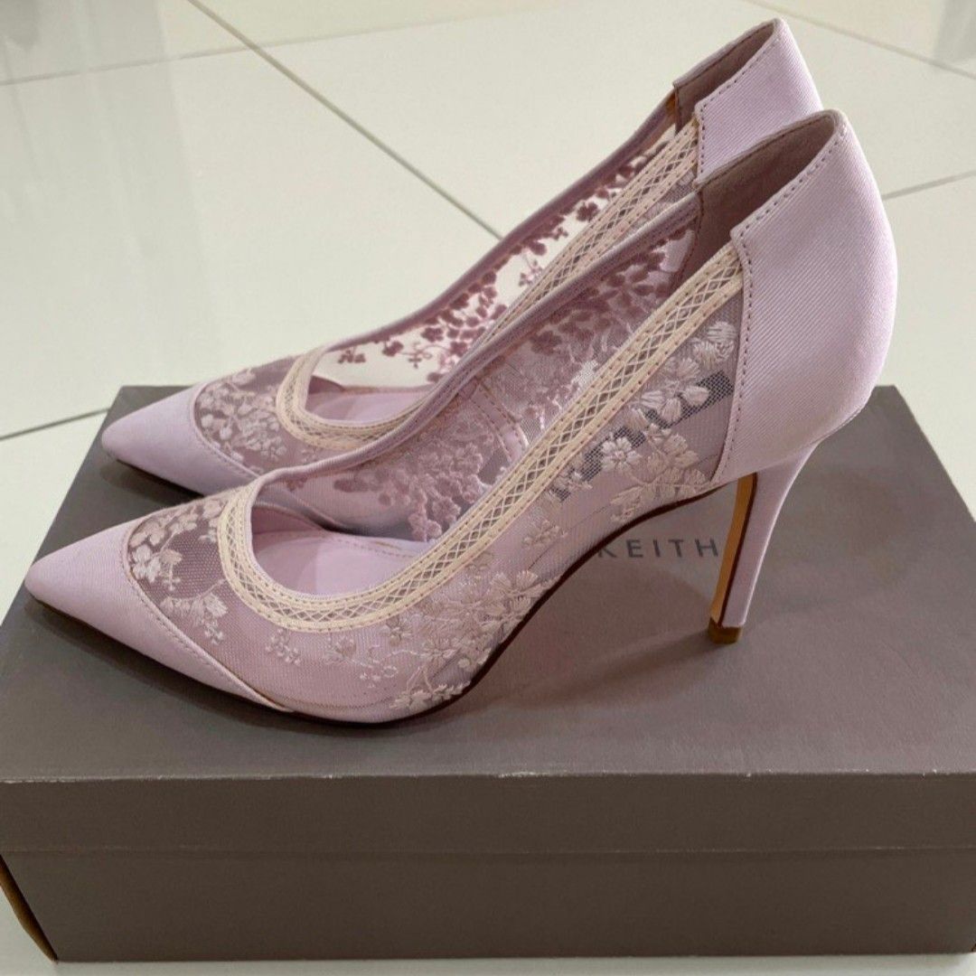 Charles & Keith Heels (Wedding Shoes), Women's Fashion, Footwear, Heels on  Carousell