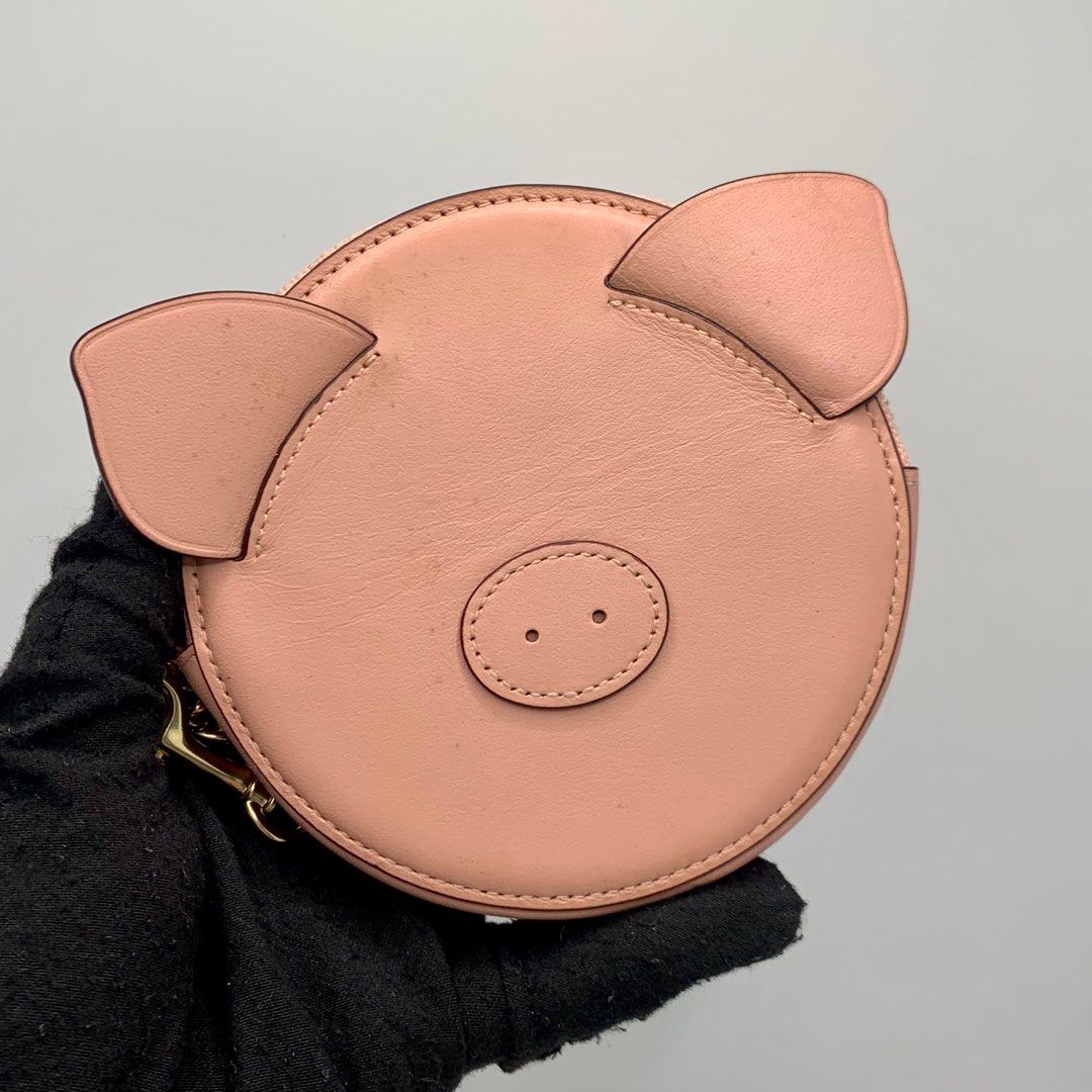 Coach pig purse best sale