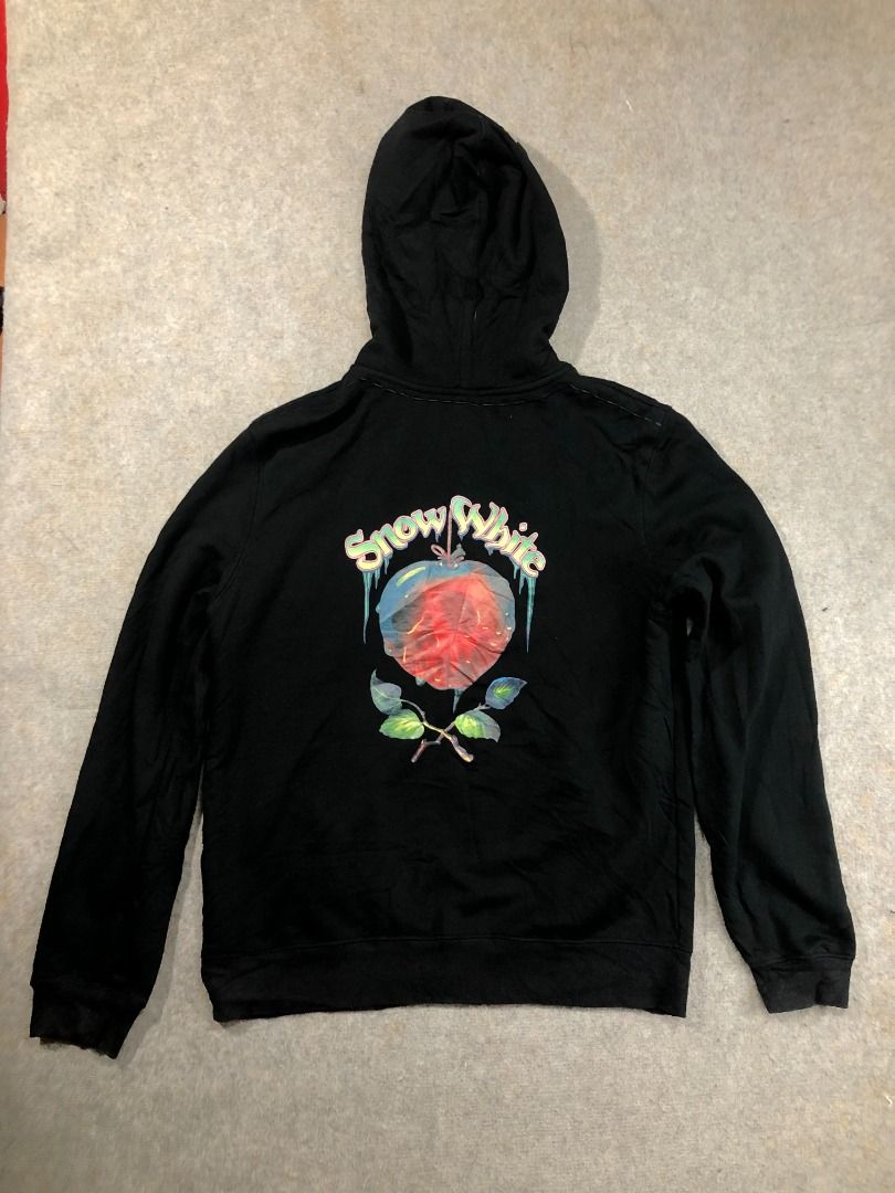 COACH X DISNEY Happy Popover 40x25 Dark Fairy Tale Happy Embroidered Graphic Hoodie Snow White
