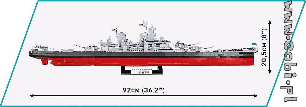 COBI WW2 USS MISSOURI BATTLESHIP 4837 LEGO compatible Hobbies Toys Toys Games on Carousell