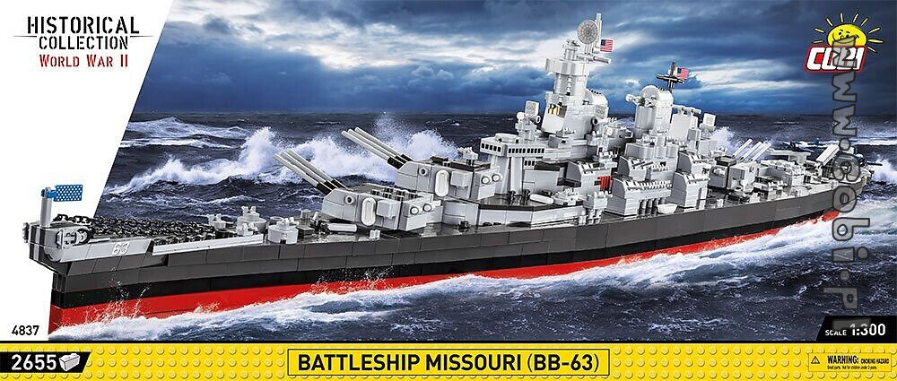 Uss missouri lego battleship outlet
