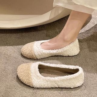 Comfy Cotton Flat Shoe