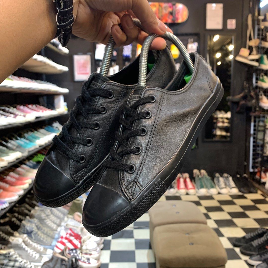 Converse Dainty Leather Women s Fashion Footwear Sneakers on