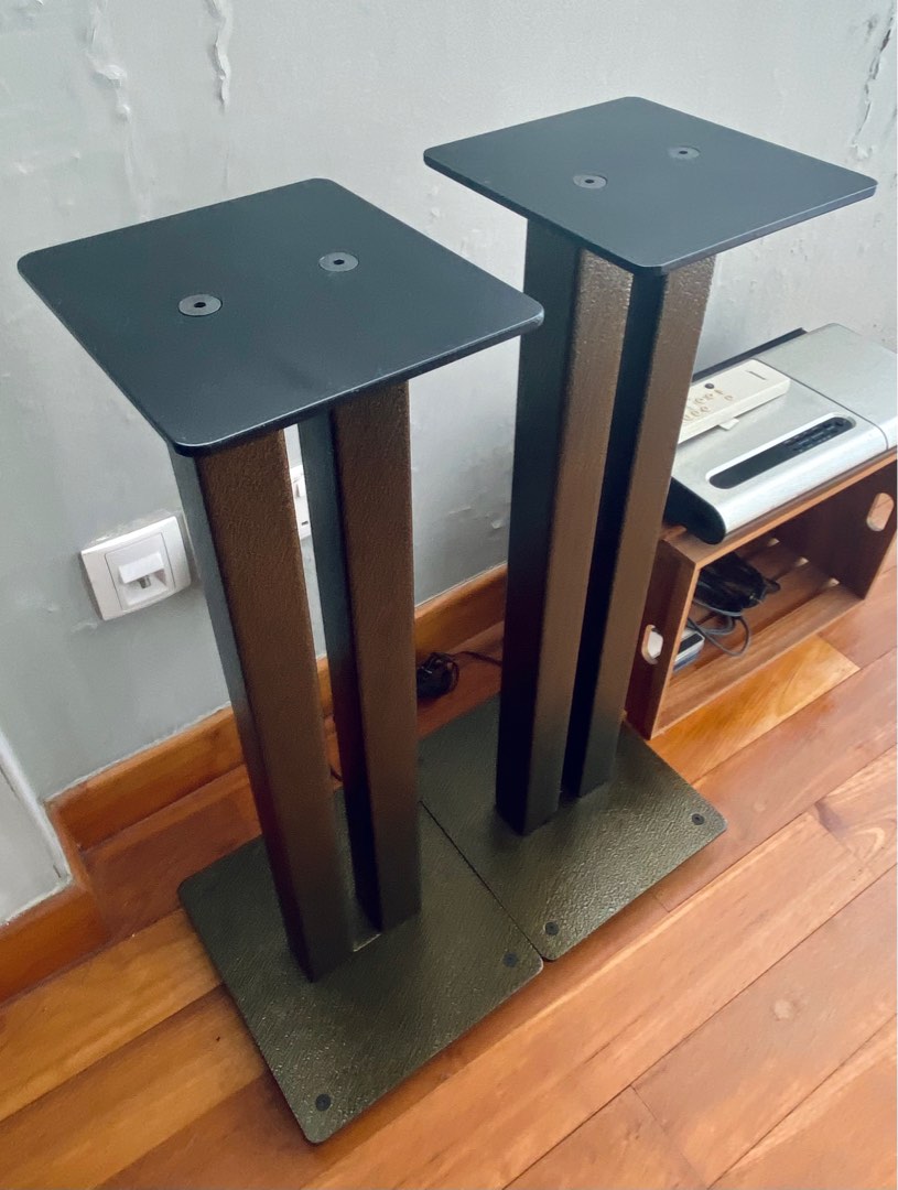 Custom made audiophile speaker stands (one pair), Audio, Other Audio Equipment on Carousell