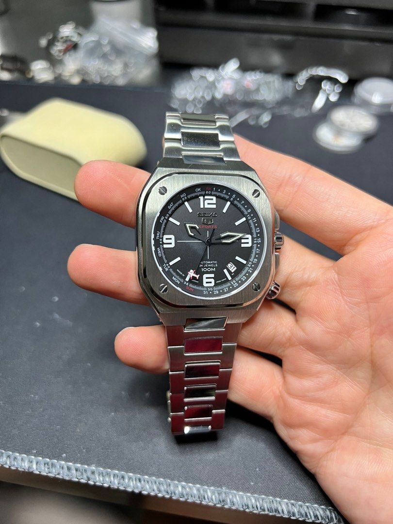 Custom Seiko Mod BR05 Automatic Watch, Men's Fashion, Watches &  Accessories, Watches on Carousell