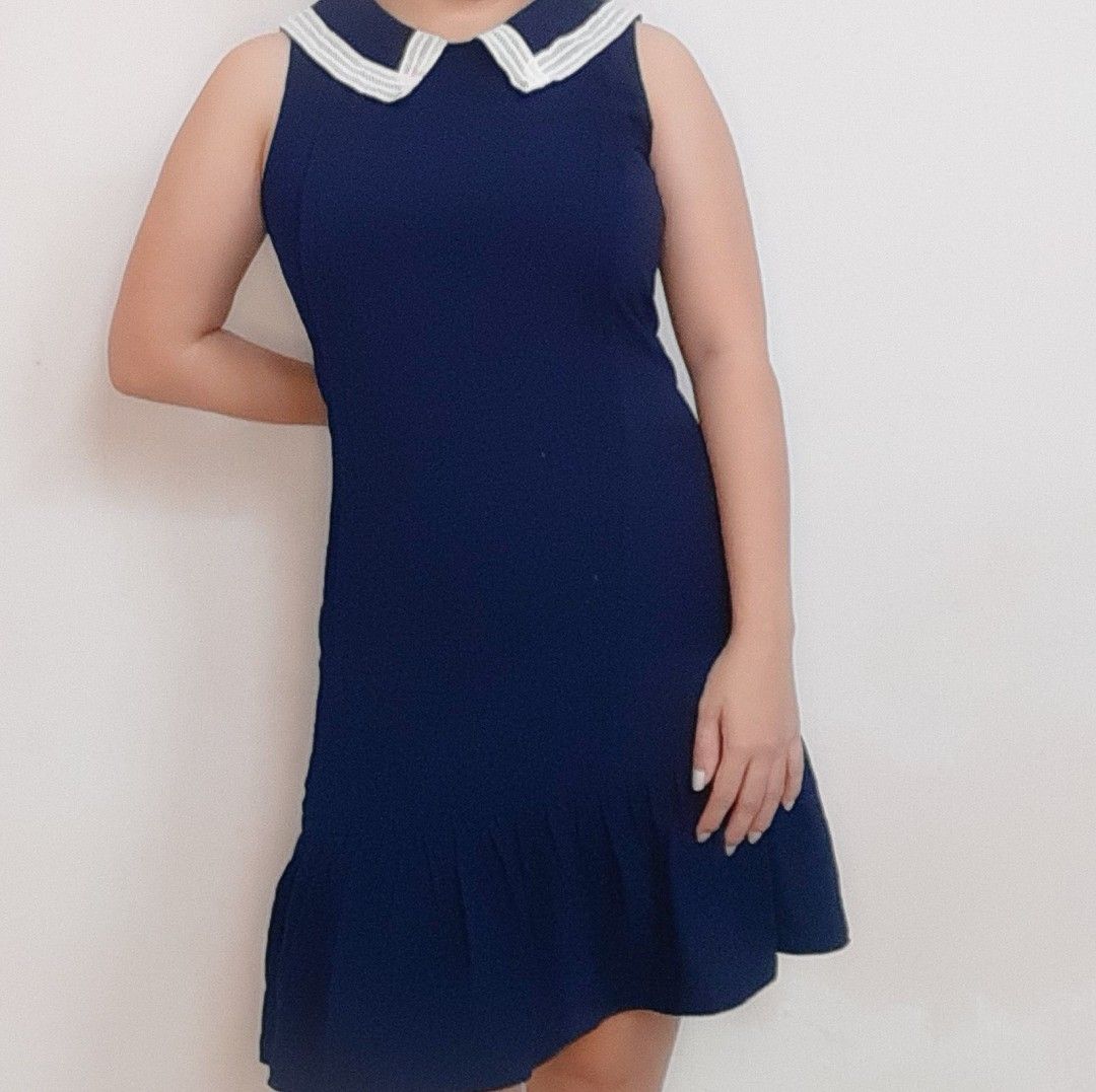Cute Casual Dress Fashion Women Denim Loose Off Shoulder Short Sleeve Knee  Length Camisole Dress, Blue, Medium : Amazon.ca: Clothing, Shoes &  Accessories