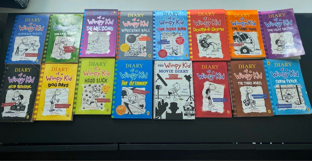 Diary Wimpy Kid Book Set, Hobbies & Toys, Books & Magazines, Fiction