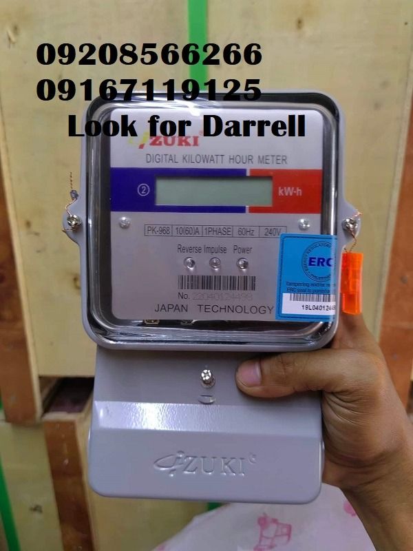 DIGITAL KILOWATT HOUR METER ( SUBMETER ), Furniture & Home Living