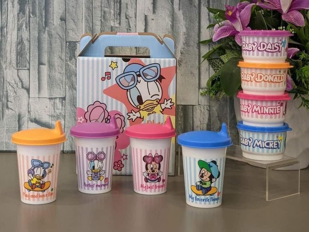 Disney Baby Set Tupperware [Limited Edition], Furniture & Home Living