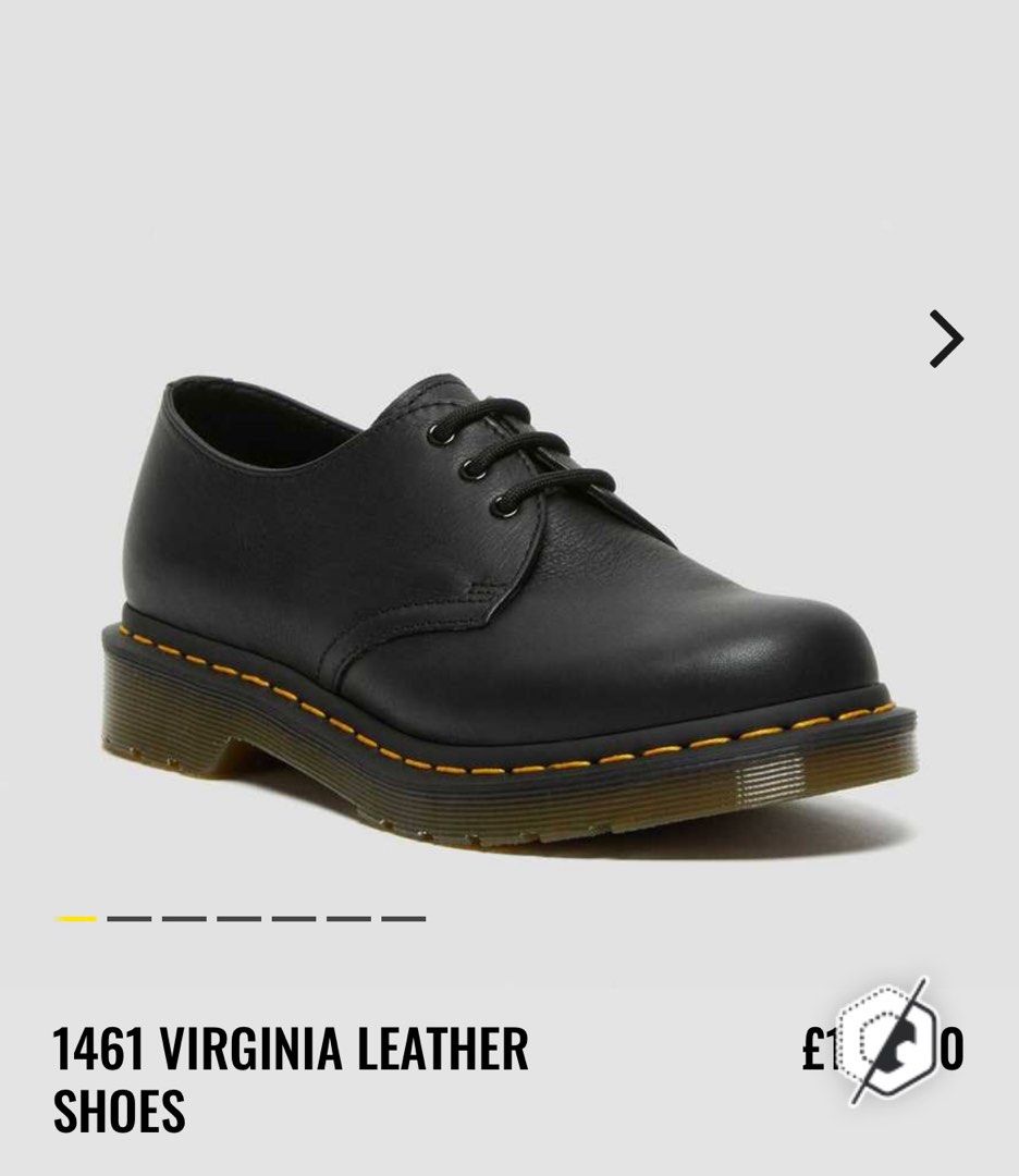 Dr Martens 1461 Virginia Leather Shoes, Women's Fashion, Footwear, Boots on  Carousell