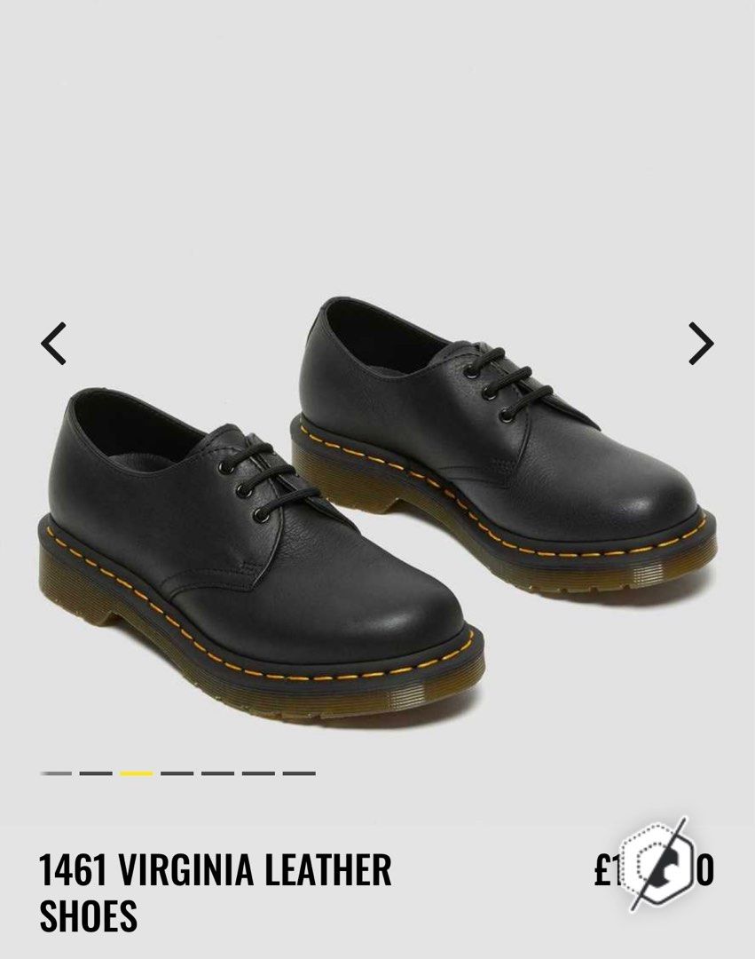 Dr Martens 1461 Virginia Leather Shoes Women s Fashion Footwear