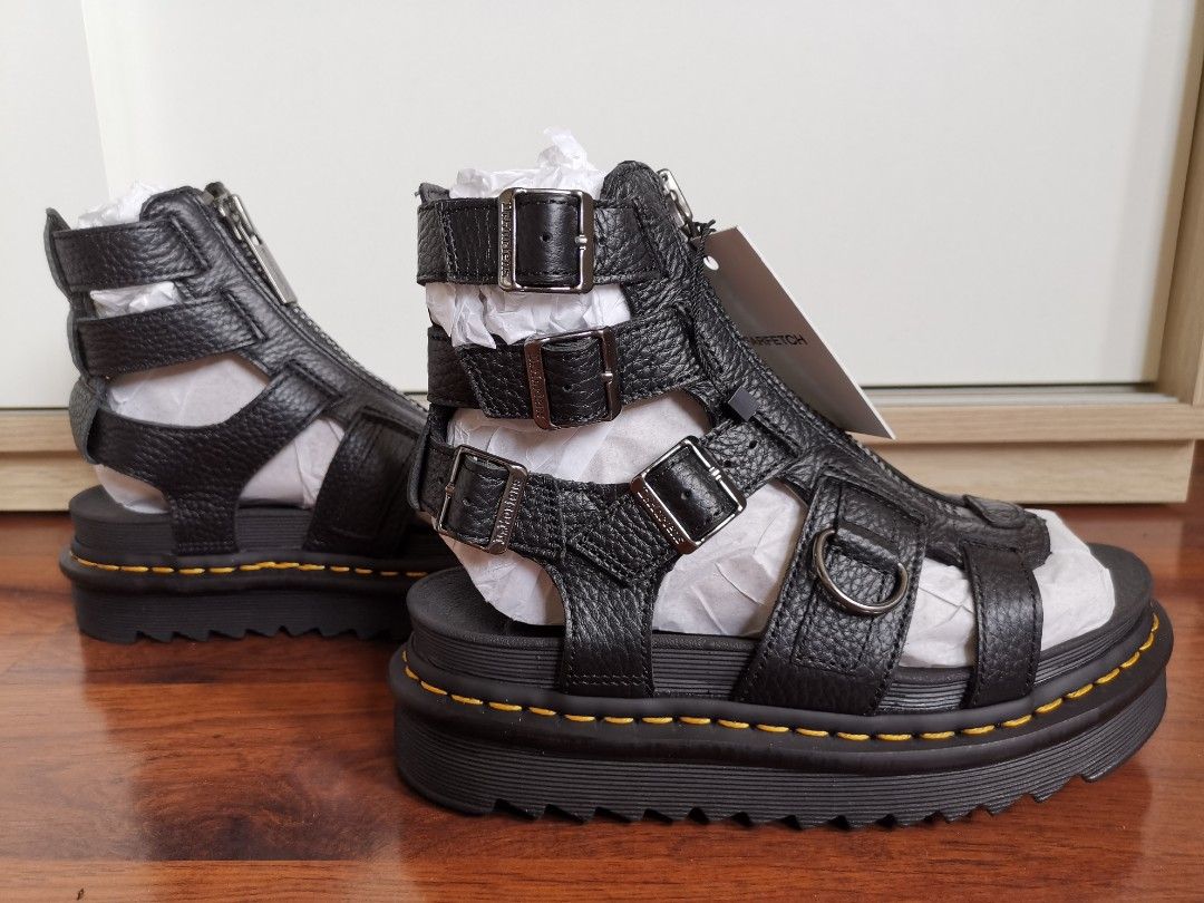 mens leather roman sandals