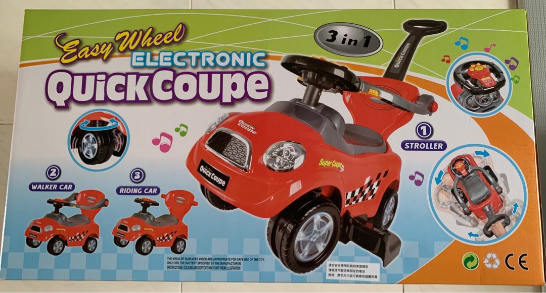 Easy Wheel Quick Coupe Rideon, Hobbies & Toys, Toys & Games on Carousell