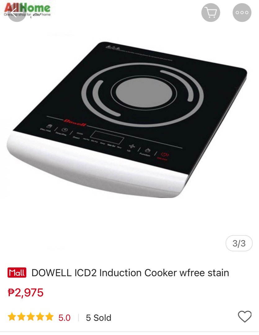 Electric Stove Dowell, TV & Home Appliances, Kitchen Appliances, Other