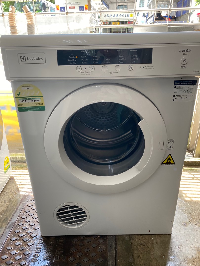 Electrolux 6kg Airvented Dryer, TV & Home Appliances, Washing Machines