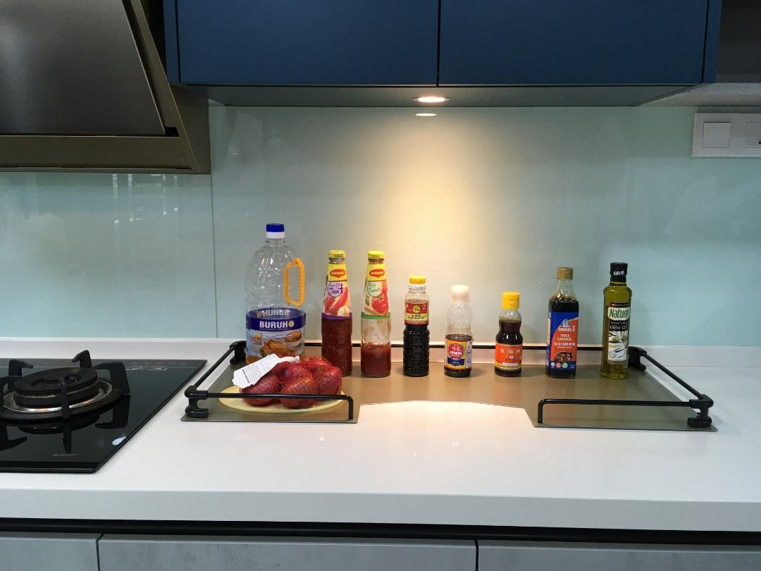 Elegant Spice Rack Furniture Home Living Kitchenware Tableware Food Organisation Storage on Carousell