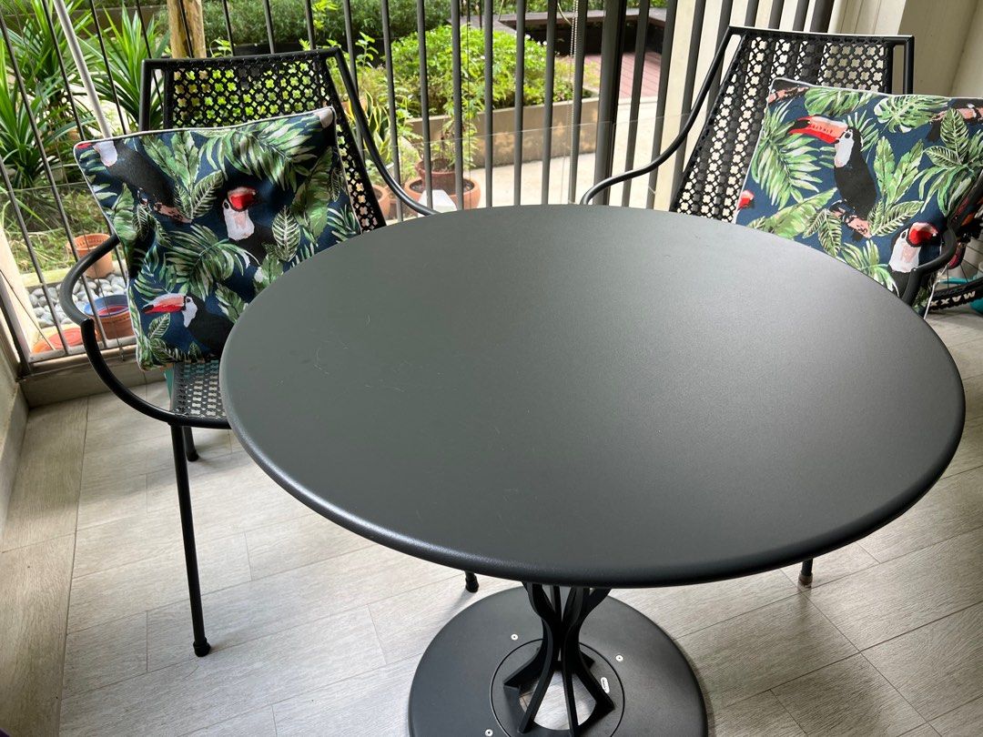 EMU outdoor table and chairs set, Furniture & Home Living, Furniture