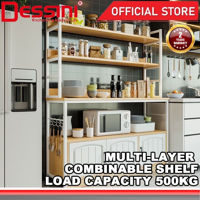Extra Large Kitchen Rack Storage Organizer Holder Shelf Floor-standing ...