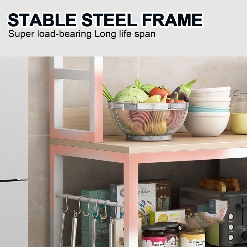 Extra Large Kitchen Rack Storage Organizer Holder Shelf Floor-standing ...