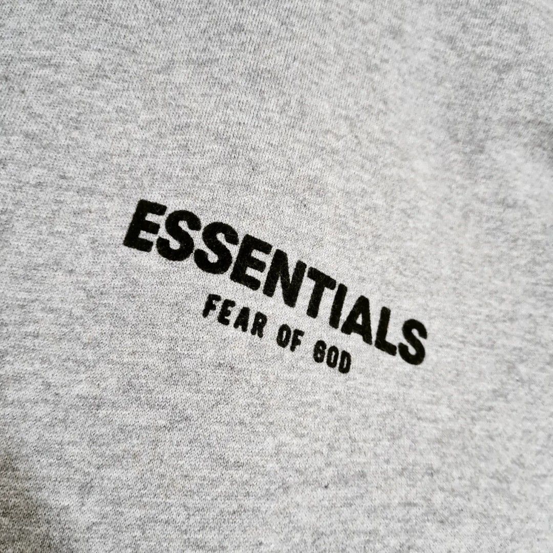 Fog Essentials ss22 Dark Oatmeal, Men's Fashion, Tops & Sets, Hoodies