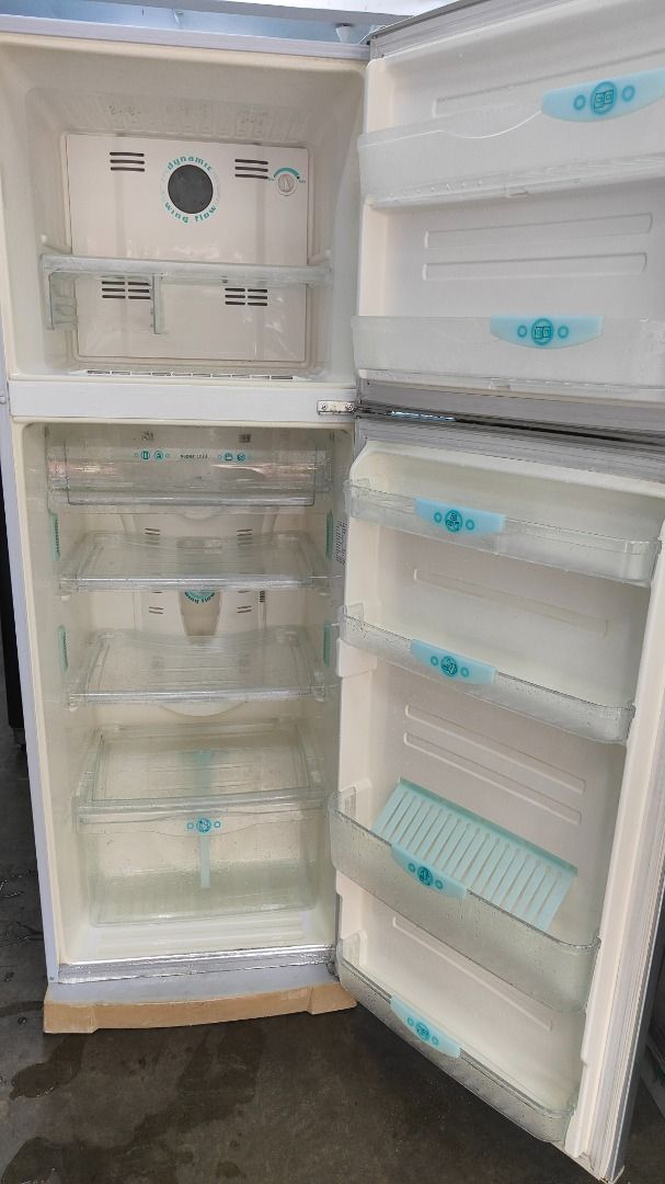 FRIDGE DOUBLE DOOR ELECTROLUX SILVER, TV & Home Appliances, Kitchen