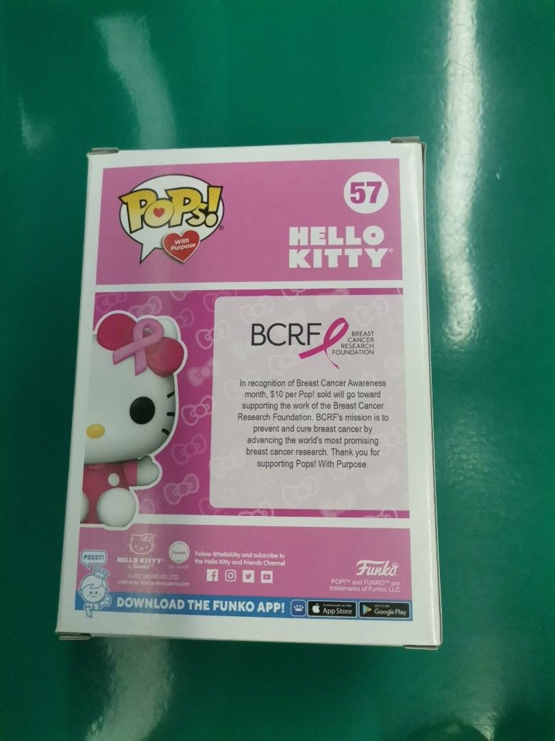 Funko Pop! Hello Kitty Breast Cancer Research Foundation Pink Shop