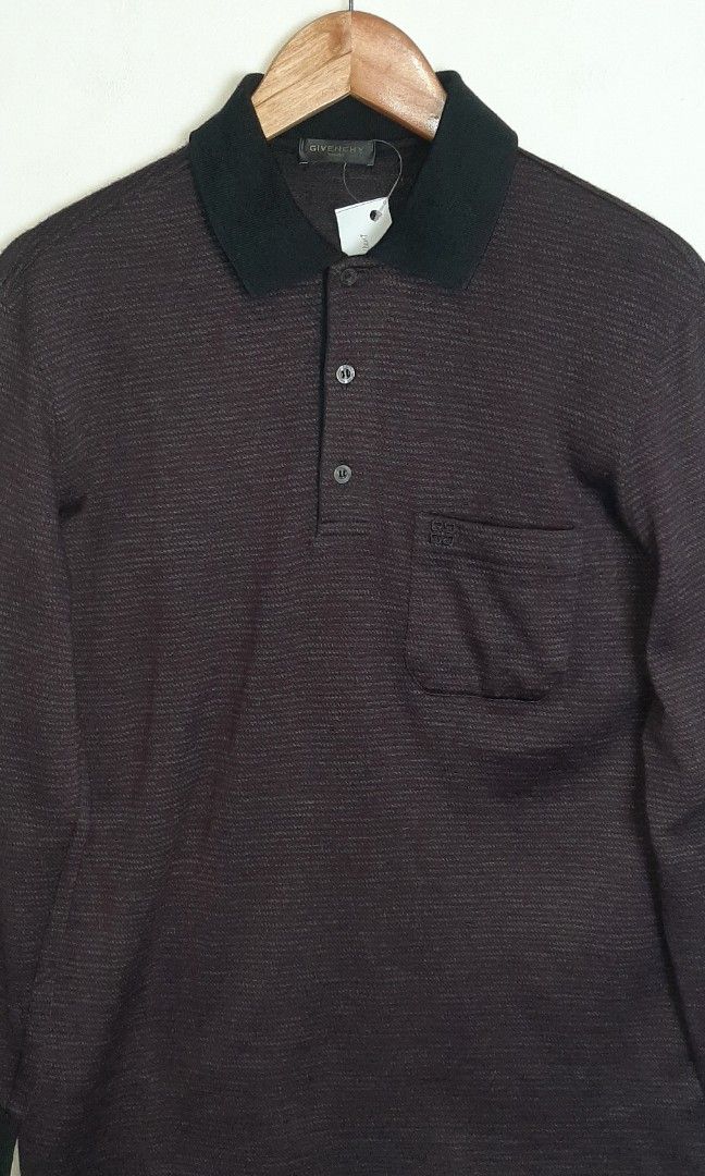 Givenchy long sleeve polo hot sale