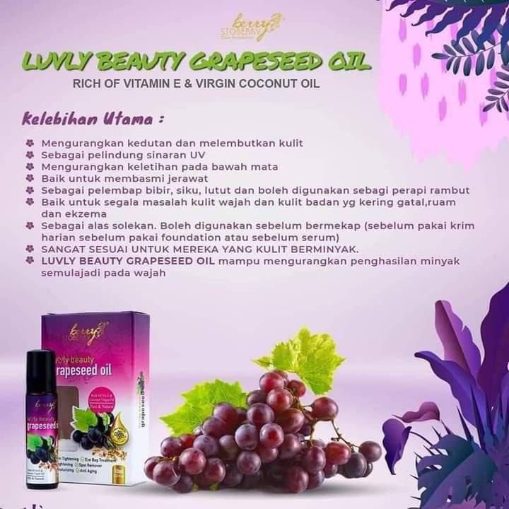 Berry Storberry Grapeseed Oil [Limited Edition Packaging], Beauty