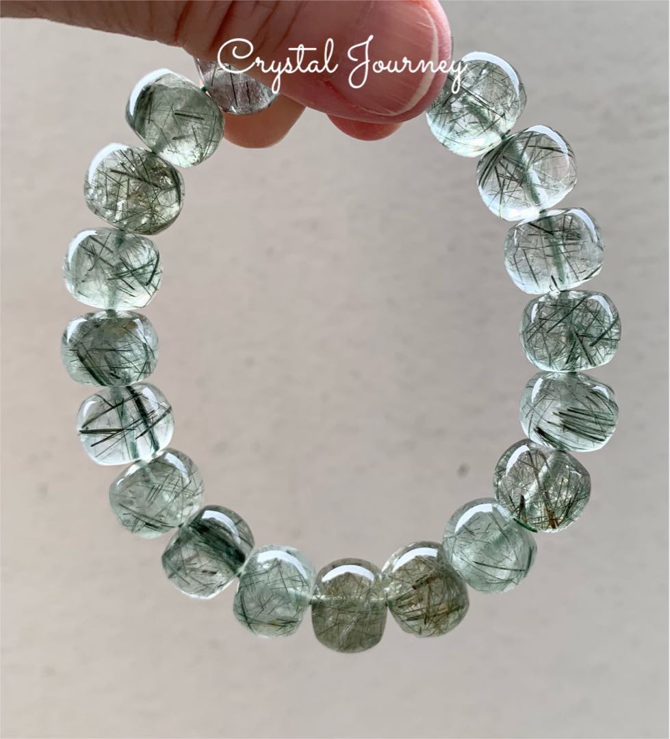 Green Rutile bracelet Women s Fashion Jewelry Organisers