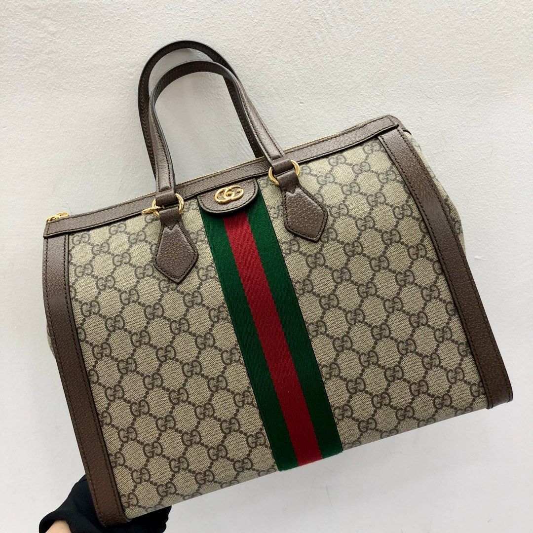 DISCOUNTED GUCCI 524537 OPHIDIA SUPREME GG 2WAY MEDIUM TOTE BAG 227033469