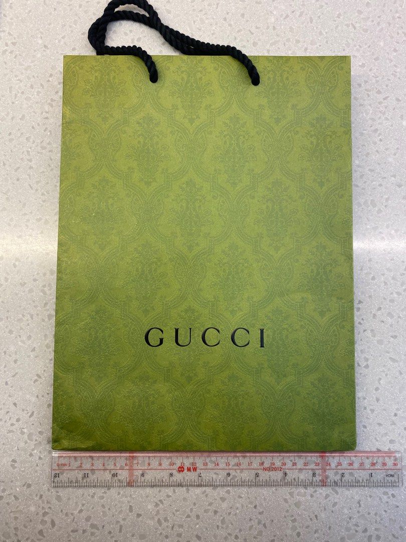 Gucci 紙袋, 名牌, 手袋及銀包- Carousell