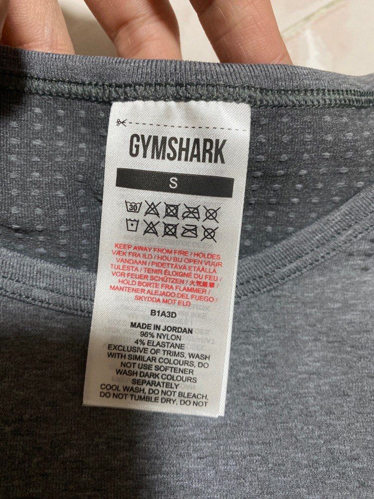 Gymshark VITAL SEAMLESS 2.0 LONG SLEEVE CROP TOP, Women's Fashion