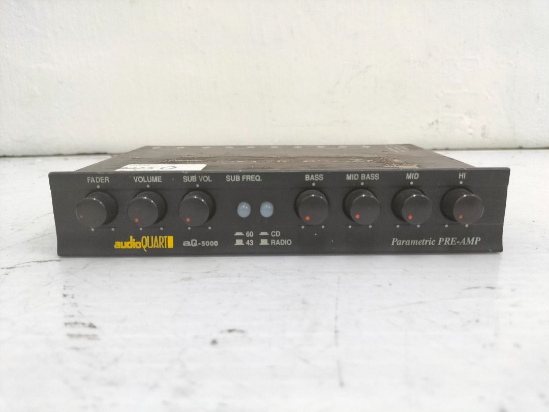 H1099 Audio Quart PreAmp, Audio, Soundbars, Speakers & Amplifiers