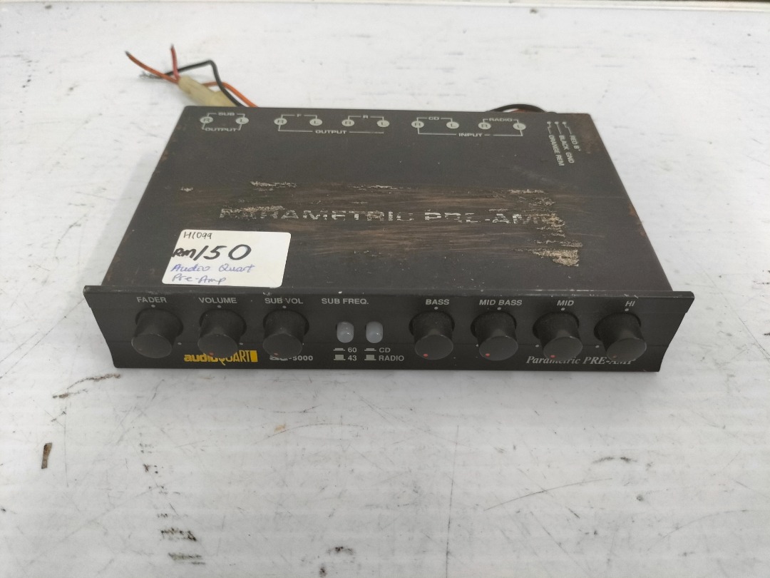 H1099 Audio Quart PreAmp, Audio, Soundbars, Speakers & Amplifiers