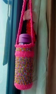 Handmade crochet 🧶 tumbler holder