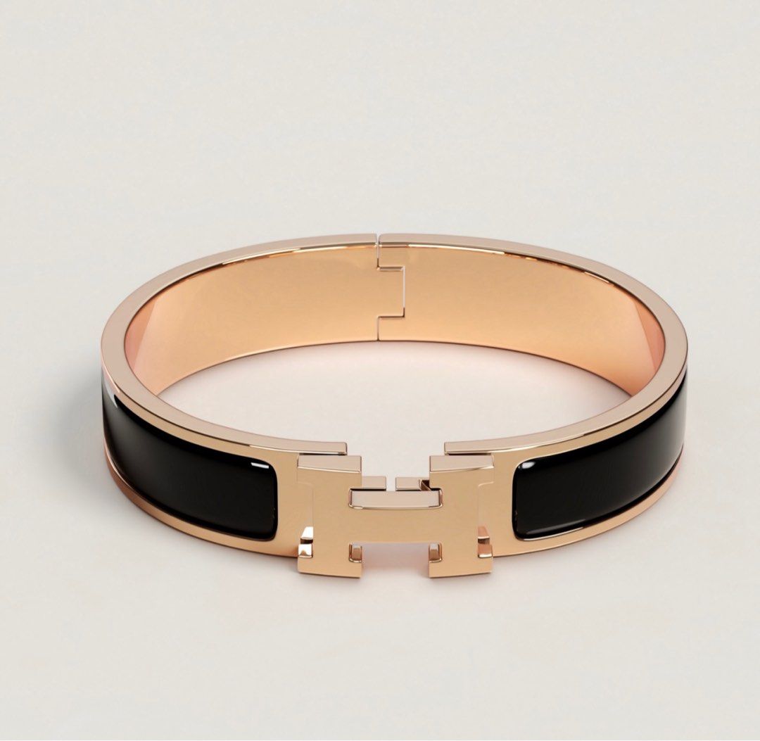 Hermes Rose Gold Bracelet (BNIB) Nov 2022, Women's Fashion, Jewelry ...