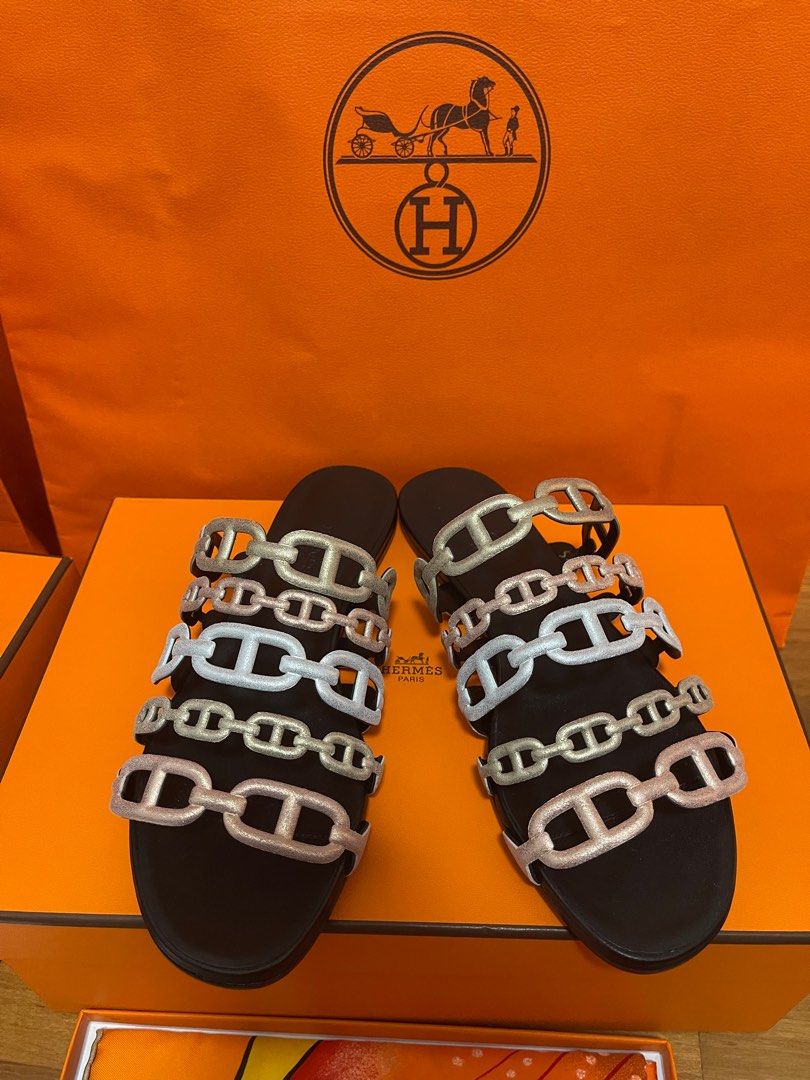Hermes Sandals, Luxury, Sneakers & Footwear on Carousell